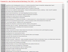 Tablet Screenshot of presse.caritas-bamberg.de