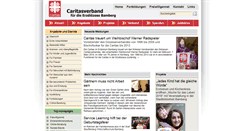 Desktop Screenshot of caritas-bamberg.de